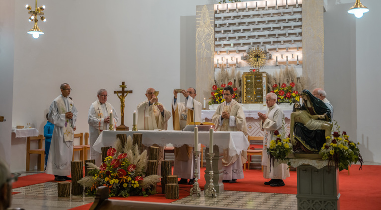 Praznovanje praznika Žalostne Matere Božje - kvatrnica